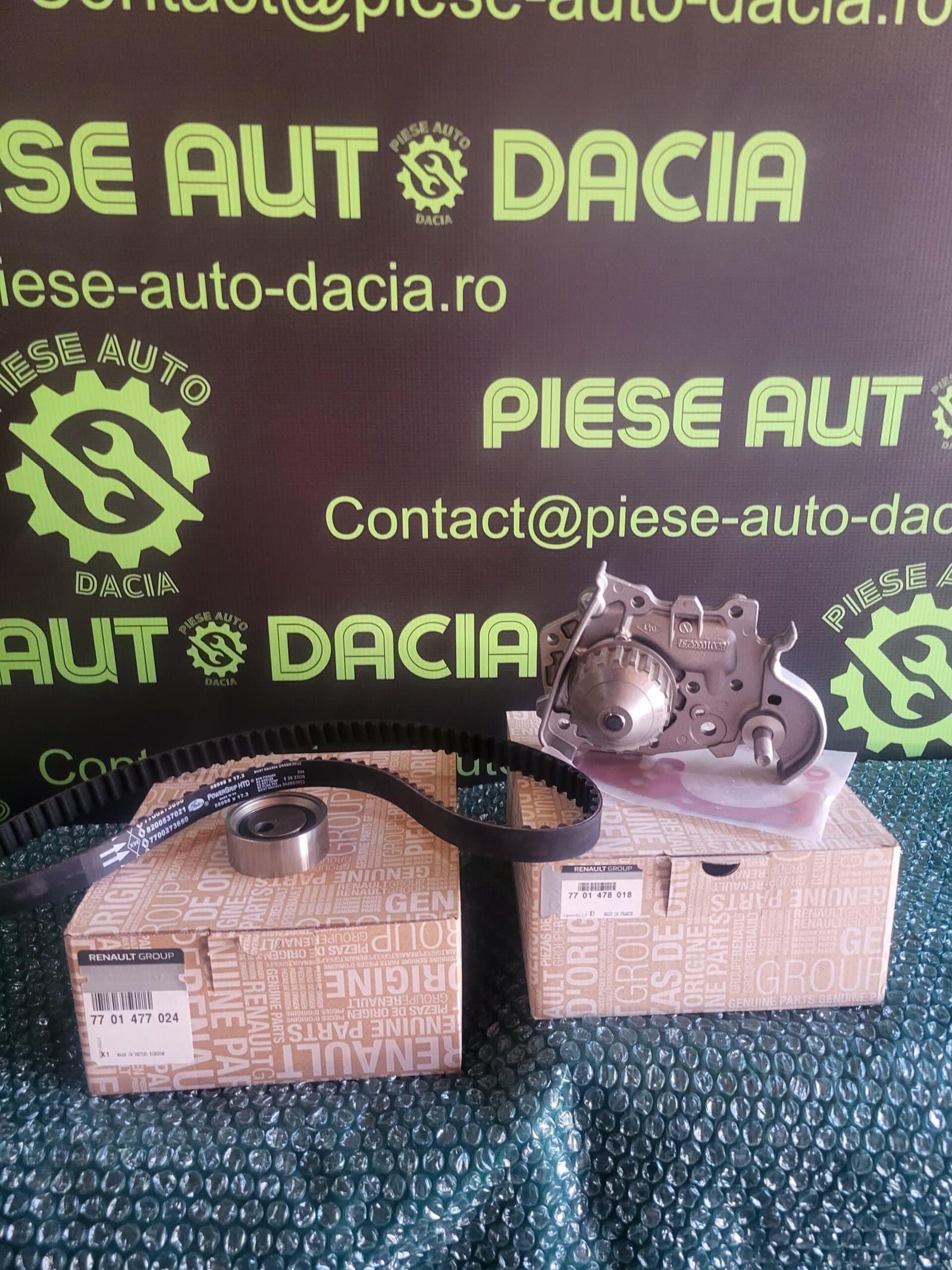 PACHET DISTRIBUTIE — Kit + Pompa Apă, Motor 1.4 - Distributie
